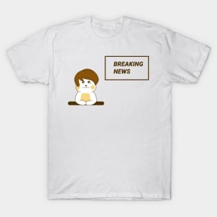 Cat reporter T-Shirt